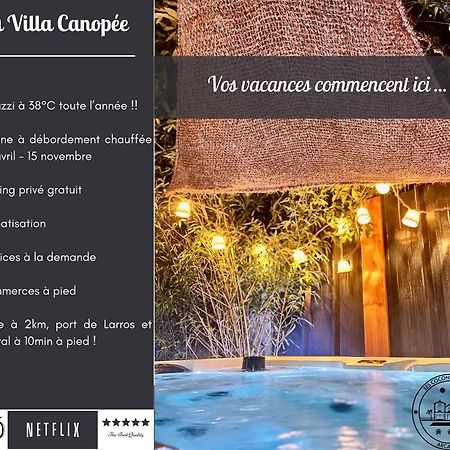 La Villa Canopee - Piscine Chauffee-Fibre-Clim-Jacuzzi Гюжан-Местрас Екстер'єр фото