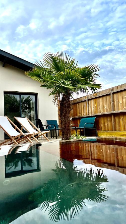 La Villa Canopee - Piscine Chauffee-Fibre-Clim-Jacuzzi Гюжан-Местрас Екстер'єр фото