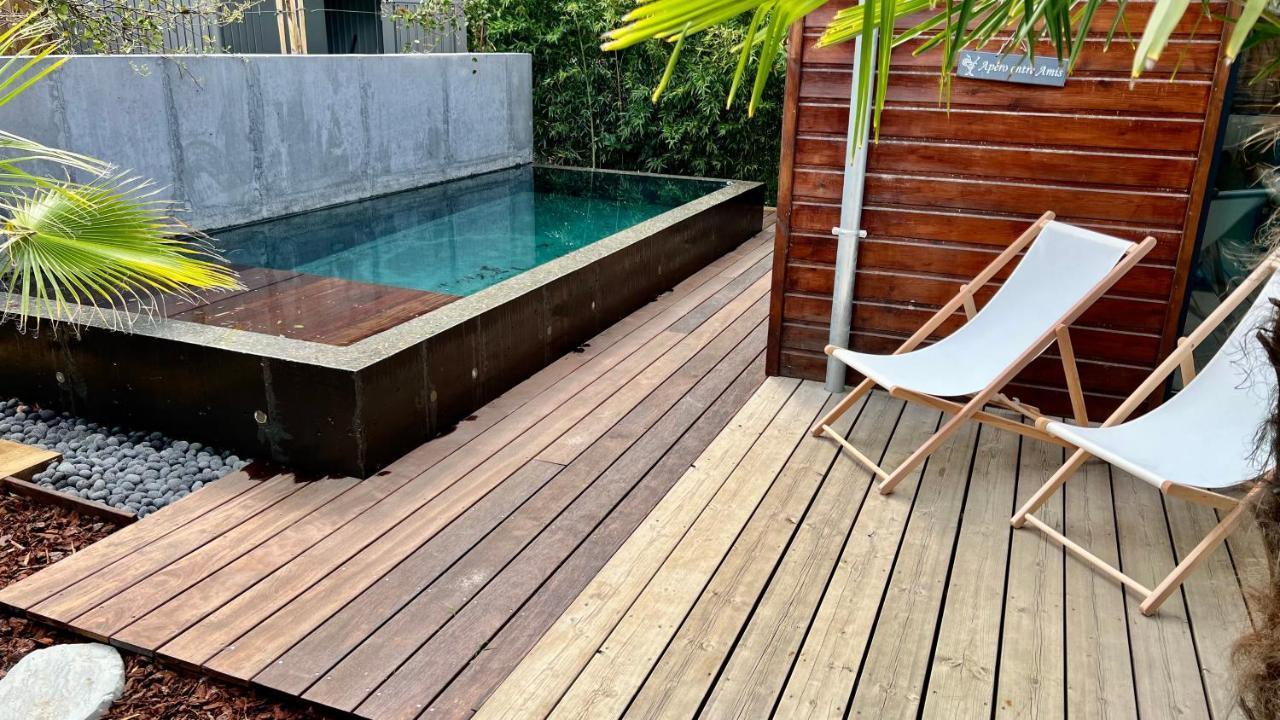 La Villa Canopee - Piscine Chauffee-Fibre-Clim-Jacuzzi Гюжан-Местрас Екстер'єр фото